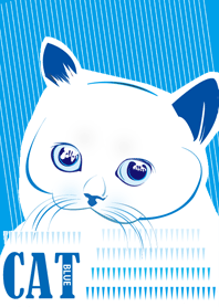 青い猫