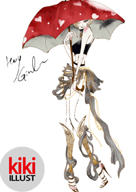 Red umbrella