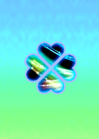 Original gigantic clover blue