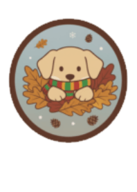 Autumn Puppy