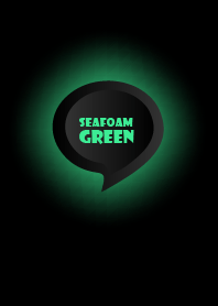 Seafoam Green Button In Black V.4 (JP)