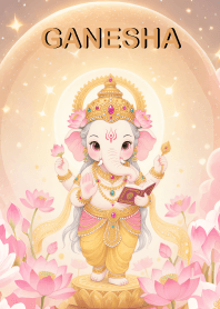 Cute Ganesha: rich, Wealth, lucky (JP)