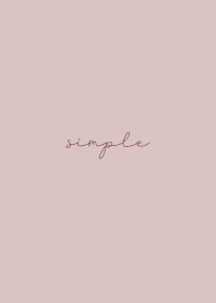 simple logo  - pink beige 01