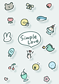 bluegreen Fluffy simple icon06_2