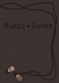 [改] music+lover + 墨色