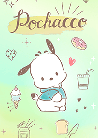 Pochacco นุ่มนวลสไตล์สีน้ำ