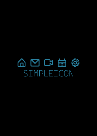 SIMPLE ICON - BLACK 35