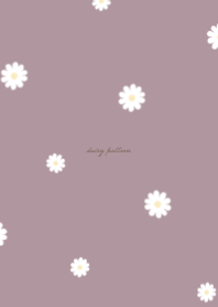 daisy pattern #pink greige.