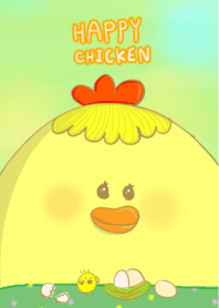 Happy chicken