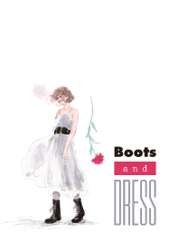 Boots and dress