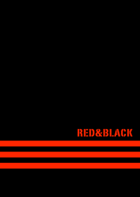 Simple Red & Black no logo No.8