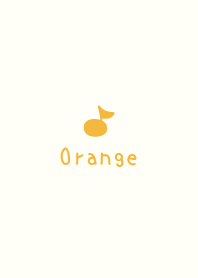 Girls Collection -Musical note- Orange