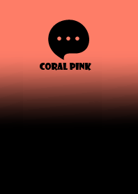 Black & Coral Pink Theme V4