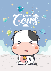 Cows Love Galaxy Blue