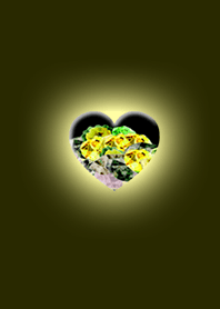 Yellow heart can be happy