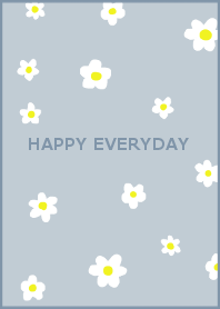 HAPPY EVERYDAY_paleblue