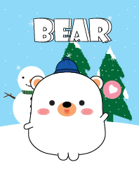 Winter White Bear Theme