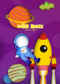 Outer Space Nate Baby Cartoon