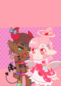 閃亮亮天使寶貝與小搗蛋惡魔