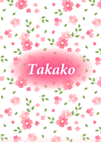 たかこ専用♪Flower-pinkピンクの花柄