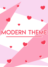 Modern love valentine pastel