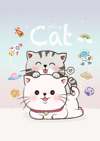 Cat Galaxy Pastel.