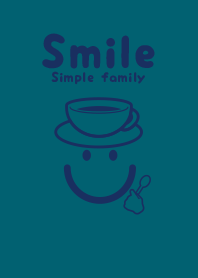 Smile & Teatime Blue -conar