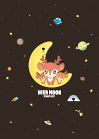 Deer Moon Sky Universe