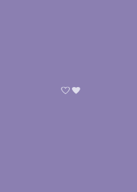 minimam heart (purple gray)
