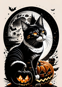 halloween cat 4Bb6e8
