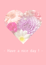 Flowers and hearts. Colorful -12-