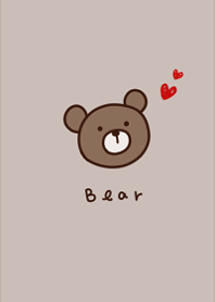Simple cute bear.2.