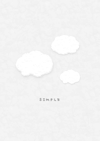 Simple Clouds  - Gray