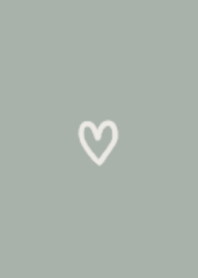 SIMPLE HEART/BEIGE KHAKI