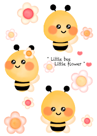 Little bee Little flowers 22
