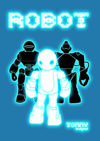 Blue Robot Theme