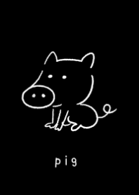 pig (black)