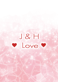 J H Love Crystal Initial Theme Line Theme Line Store