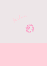 fashion pink beige cameo