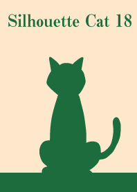 Silhouette cat 18