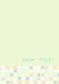 Color -TILE- 41 -Summer Style-