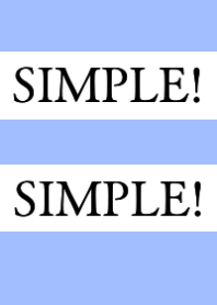 SIMPLE!SIMPLE!-BLUE-BEIGEj