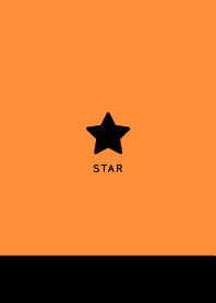 Lucky Star / Black&Tropical Orange 08