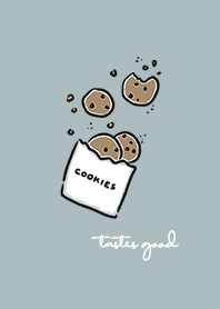 eat cookies