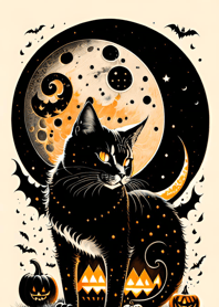 halloween cat 58Fd54