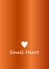 Small Heart *GlossyOrange 3*