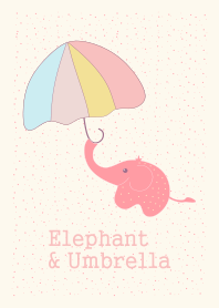 象と傘