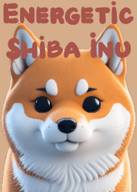 Energetic Shiba Inu