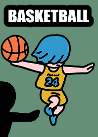 Basketball dunk 001 yellowkhaki