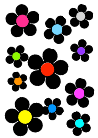 Cute Flowers No.1-W02